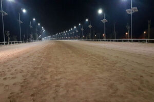6 Mtr 700 pcs solar light at Dubai International Endurance City Dubai